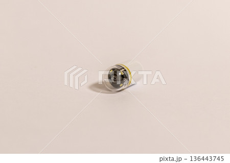 Close up shot of the capsule endoscopy camera 136443745