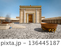 The Solomon's Temple or First Temple in Jerusalem 136445187