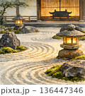 鎌倉　古都巡礼07　水彩画 136447346