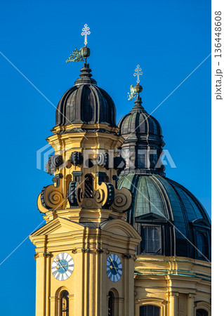 The Theatine Church of St. Cajetan in Munich, Germany 136448608