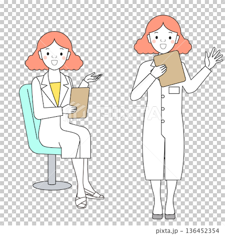 A lady in white A lady in white 136452354
