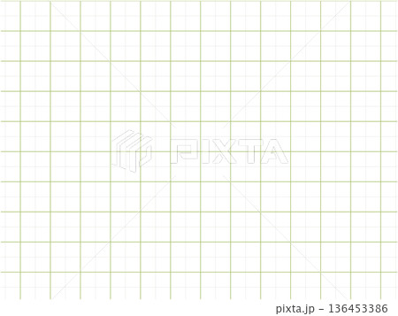 方眼紙　グリッド入りのシンプルな背景素材 136453386