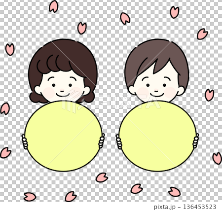 卒入園・卒入学素材 卒入園・卒入学素材 136453523