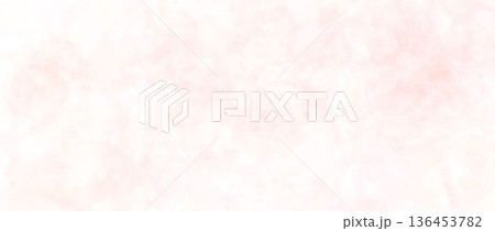 Pastel pink watercolor effect background. Light rose watercolour gradient texture. Soft blurred paint splashes or spots wallpaper for birthday, wedding, Valentines day. Vector feminine blurry backdrop 136453782