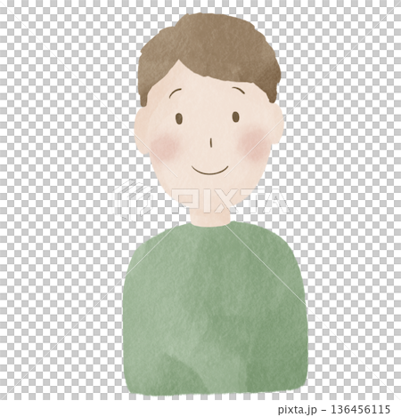 Portrait of a gentle father | Father, male, family, adult 136456115