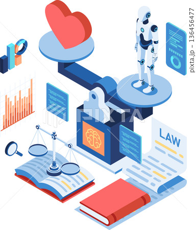 Isometric Artificial Intelligence Ethics and Legal Balance 136456477