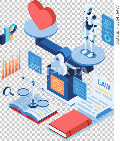 Isometric Artificial Intelligence Ethics and Legal Balance 136456477