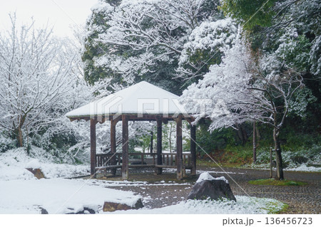日本の冬景色｜千葉県千葉市・有吉公園(おゆみの道) 136456723