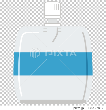 袋裝果凍飲料的示意圖 136457837