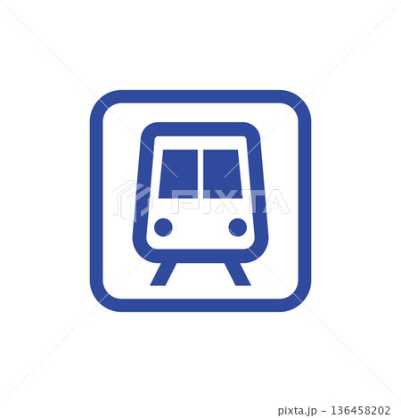 Boat pier line icon. Boat pier line icon. 136458202