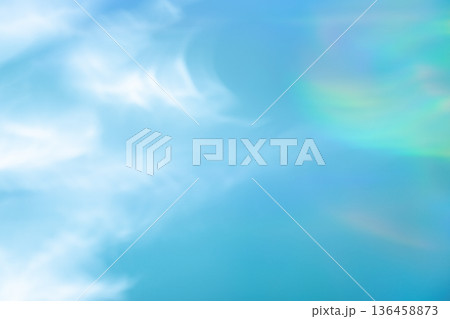 ブルーカラー系のランダムイメージ 136458873