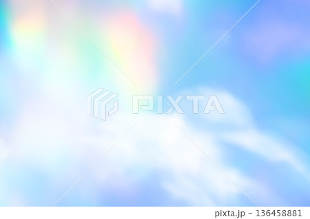 ブルーカラー系のランダムイメージ 136458881