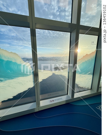 韓国釜山 海雲台の展望台から見た景色 136459102