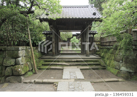 鎌倉 寿福寺 中門 鎌倉 寿福寺 中門 136459331
