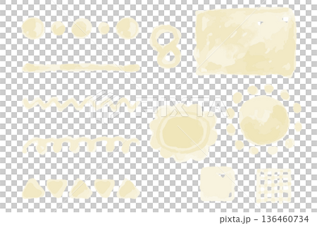 八月奶油黃水彩裝飾材料套裝 | 夏季假期、向日葵和明亮的季節性裝飾品系列 八月奶油黃水彩裝飾材料套裝 | 夏季假期、向日葵和明亮的季節性裝飾品系列 136460734