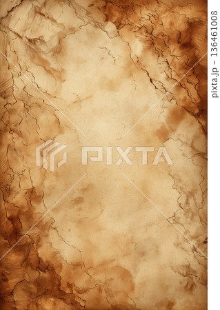/* アンティーク調の古紙テクスチャが広がるヴィンテージ背景素材 */ /* アンティーク調の古紙テクスチャが広がるヴィンテージ背景素材 */ 136461008
