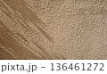 Warm brown textured wall with retro rustic grain background 136461272