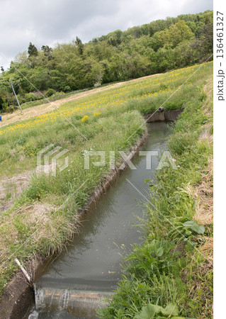 農業用用水路の画像 136461327