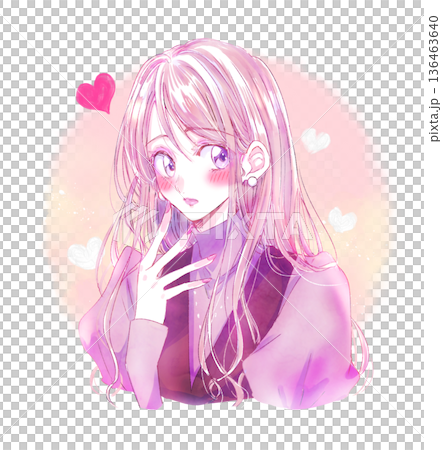 A slim woman in love 136463640