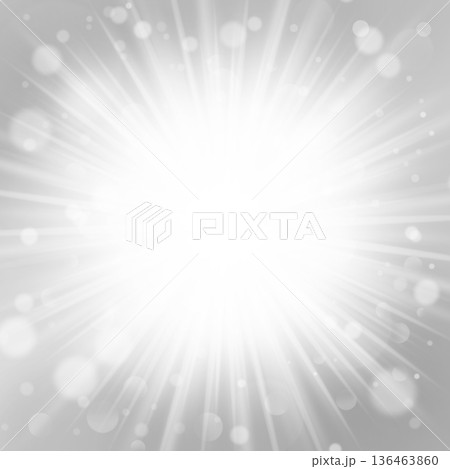 Abstract grey background with defocused particles and explosion effect Abstract grey background with defocused particles and explosion effect 136463860