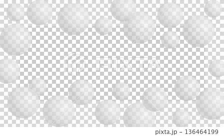 Bubbles or snowballs frame 136464199