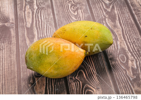 Sweet juicy ripe mango fruit 136465798