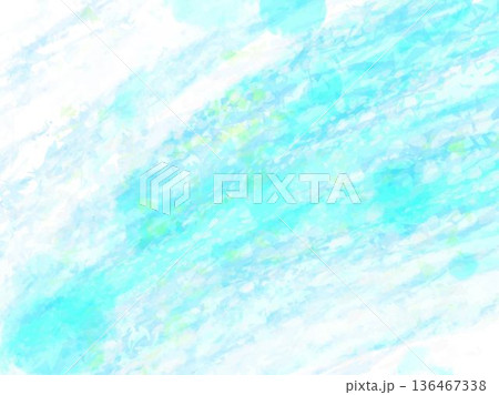 高級感のある美しい模様の大理石ー流れるような模様ー青色系統ーイラスト背景素材 136467338
