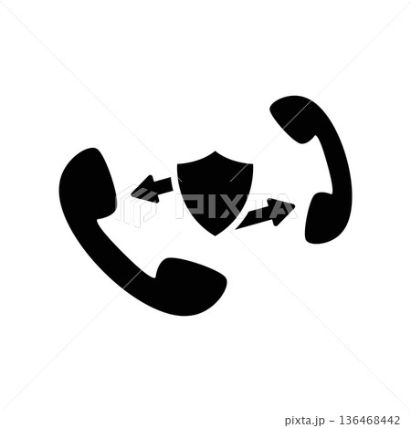 Simple black vector icon with a theme Support service 136468442