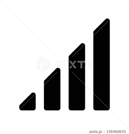 Simple black vector icon with a theme wireless connection Simple black vector icon with a theme wireless connection 136468650