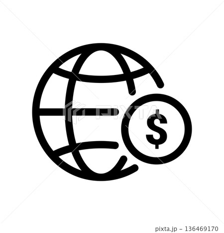 Simple vector icon bank card 136469170