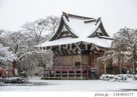 保和苑の雪景色 保和苑の雪景色 136469377