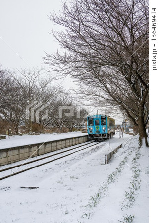 雪のひたちなか海浜鉄道 雪のひたちなか海浜鉄道 136469414
