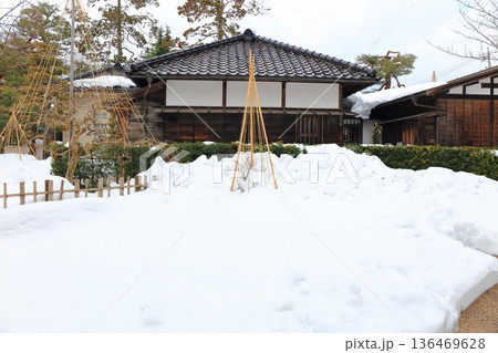 【石川県】白銀の金沢城の豪姫住居跡 【石川県】白銀の金沢城の豪姫住居跡 136469628