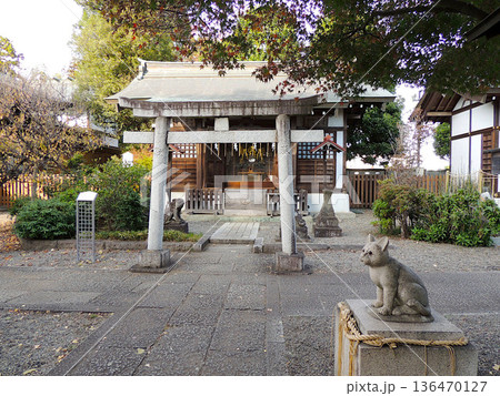 阿豆佐味天神社　蚕影神社（猫返し神社） 136470127