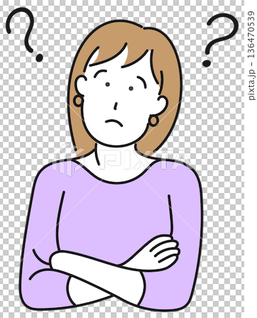 帶著疑問的年輕人 136470539