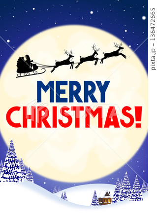 Christmas card - Merry Christmas! 136472665