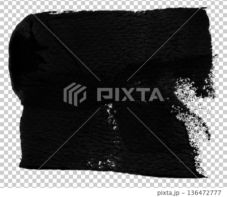 Hand-drawn brush strokes on a transparent background Hand-drawn brush strokes on a transparent background 136472777