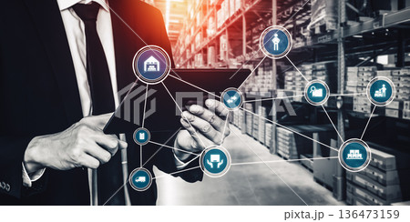 Smart warehouse management system with innovative internet of things technology 136473159