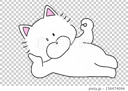 西高地白梗插圖 OK 136474094