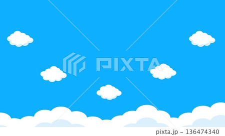正月、年賀状、空、雲、フレーム、紙吹雪、青空、干支、風景、年賀、新年、 正月、年賀状、空、雲、フレーム、紙吹雪、青空、干支、風景、年賀、新年、 136474340