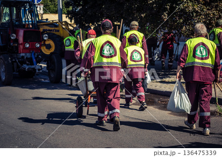 Aftermath of Russian attack with Shahed drone on Kharkiv, Ukraine. Aftermath of Russian attack with Shahed drone on Kharkiv, Ukraine. 136475339