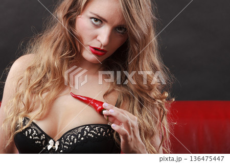 Sexy lady wearing nice lingerie. Sexy lady wearing nice lingerie. 136475447