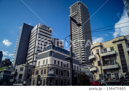 Cityscape and street view of Tel Aviv Cityscape and street view of Tel Aviv 136475983