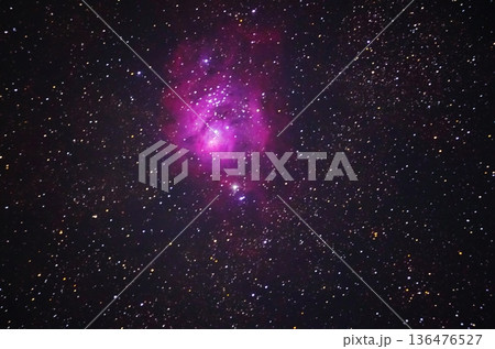 干潟星雲　M8　NGC6523 136476527