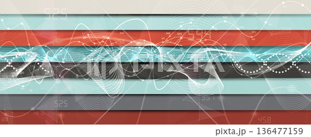 Cyber technology and science banner or header. Machine deep learning neural network Cyber technology and science banner or header. Machine deep learning neural network 136477159