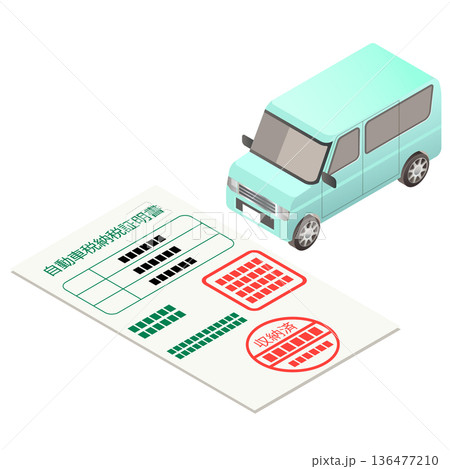 自動車税 136477210