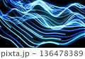 青い光の背景 136478389