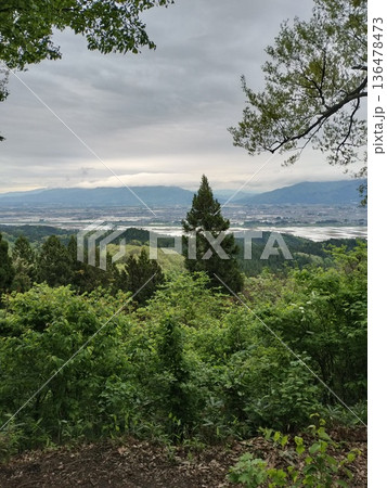 里山から見る景色 里山から見る景色 136478473