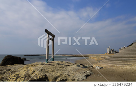 南知多町つぶて浦　長秒露光 136479224