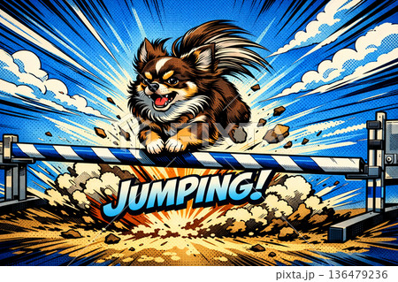 アジリティドッグ　ドッグスポーツ　チワワ 136479236